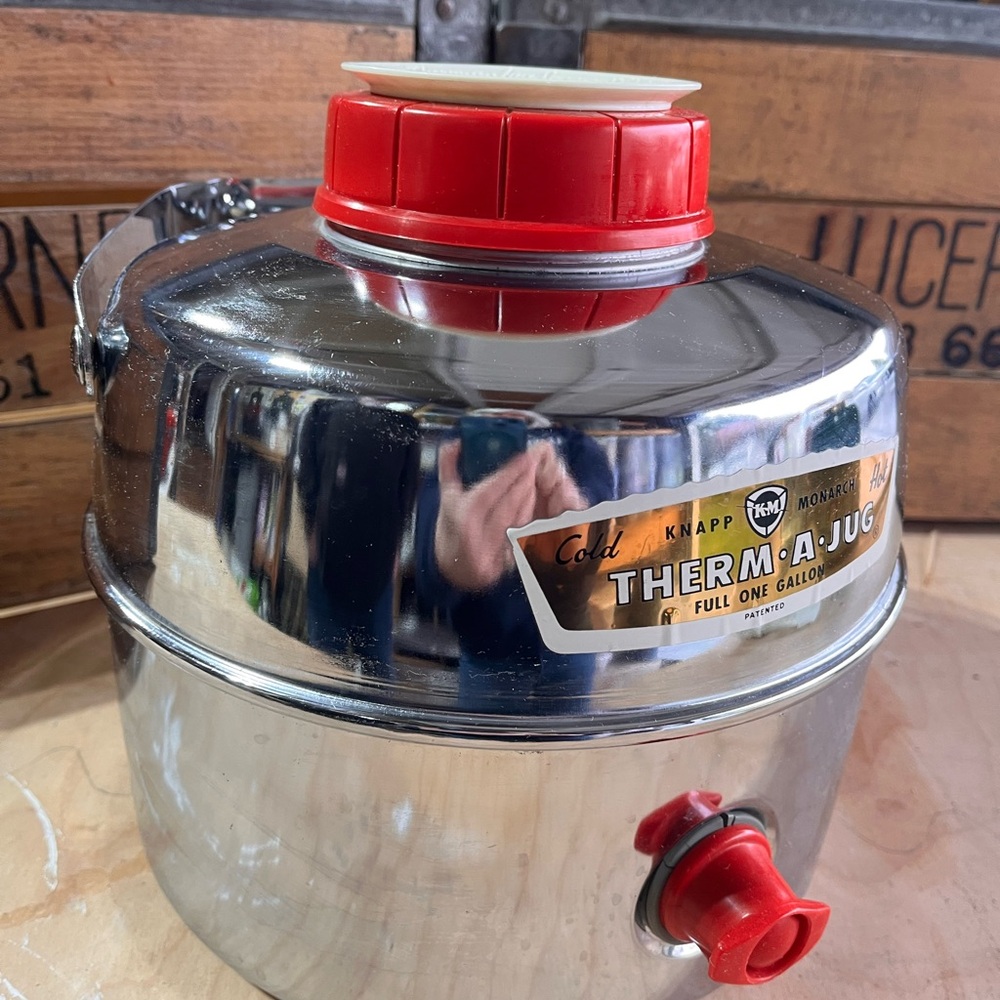 Ther-M-A-Jug Vintage Stainless Steel Cooler Jug -60’s